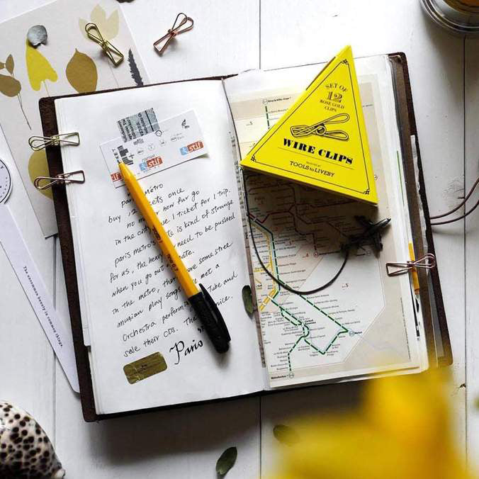 TOOLS to LIVEBY - Wire Clip GOLD
