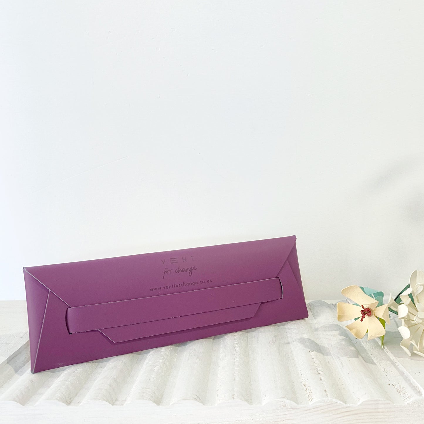 VENT Astuccio in Pelle Riciclata - PURPLE