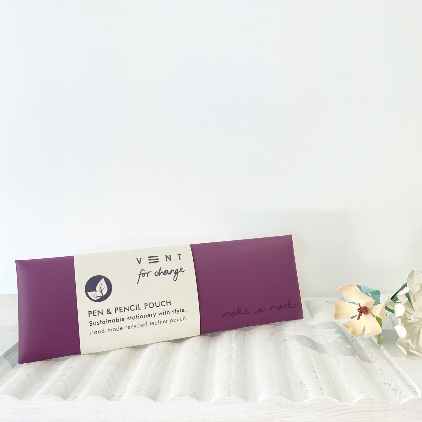 VENT Astuccio in Pelle Riciclata - PURPLE