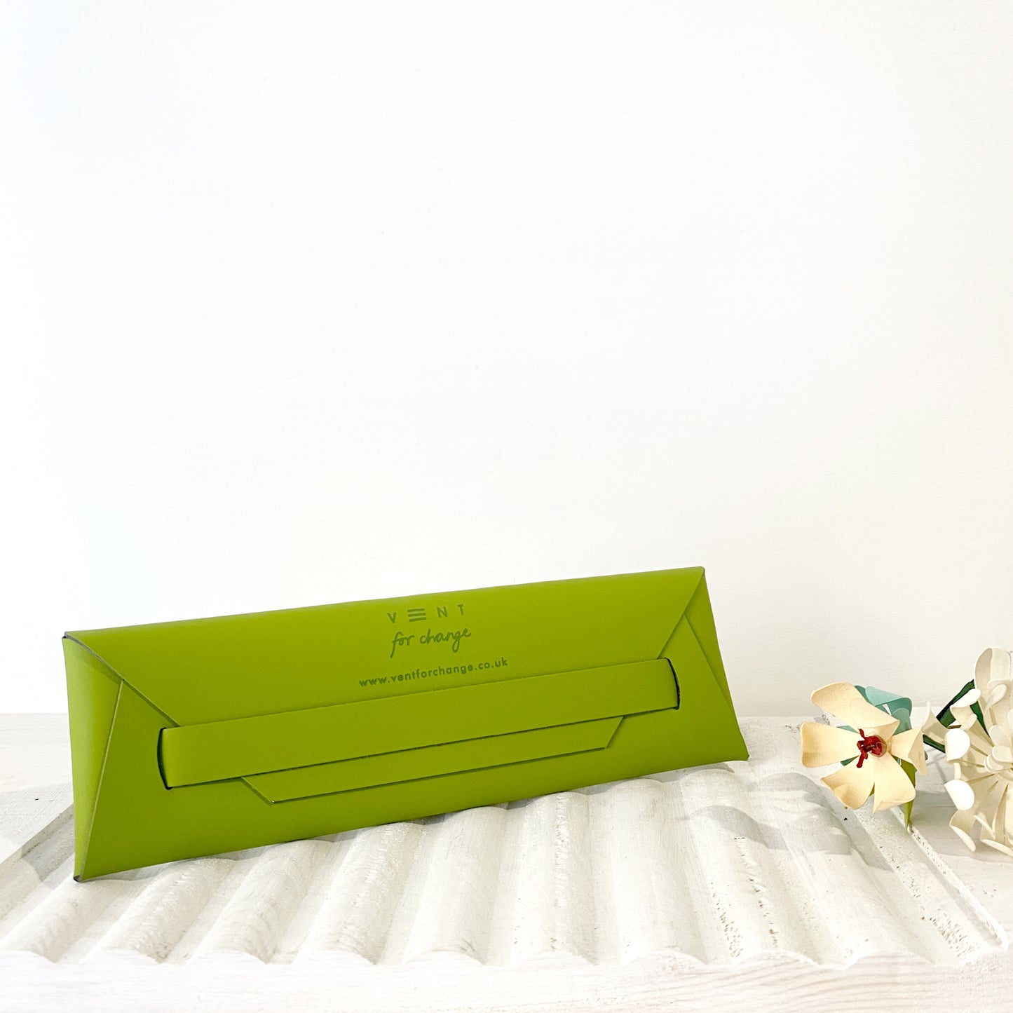 VENT Astuccio in Pelle Riciclata - GREEN