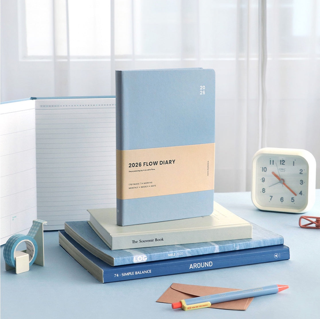 2026 FLOW Diary - weekly planner A5