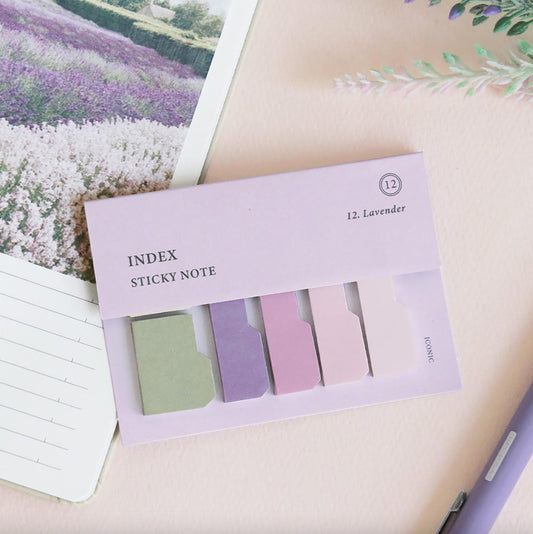 Sticky Note Index - 12 "Lavender"