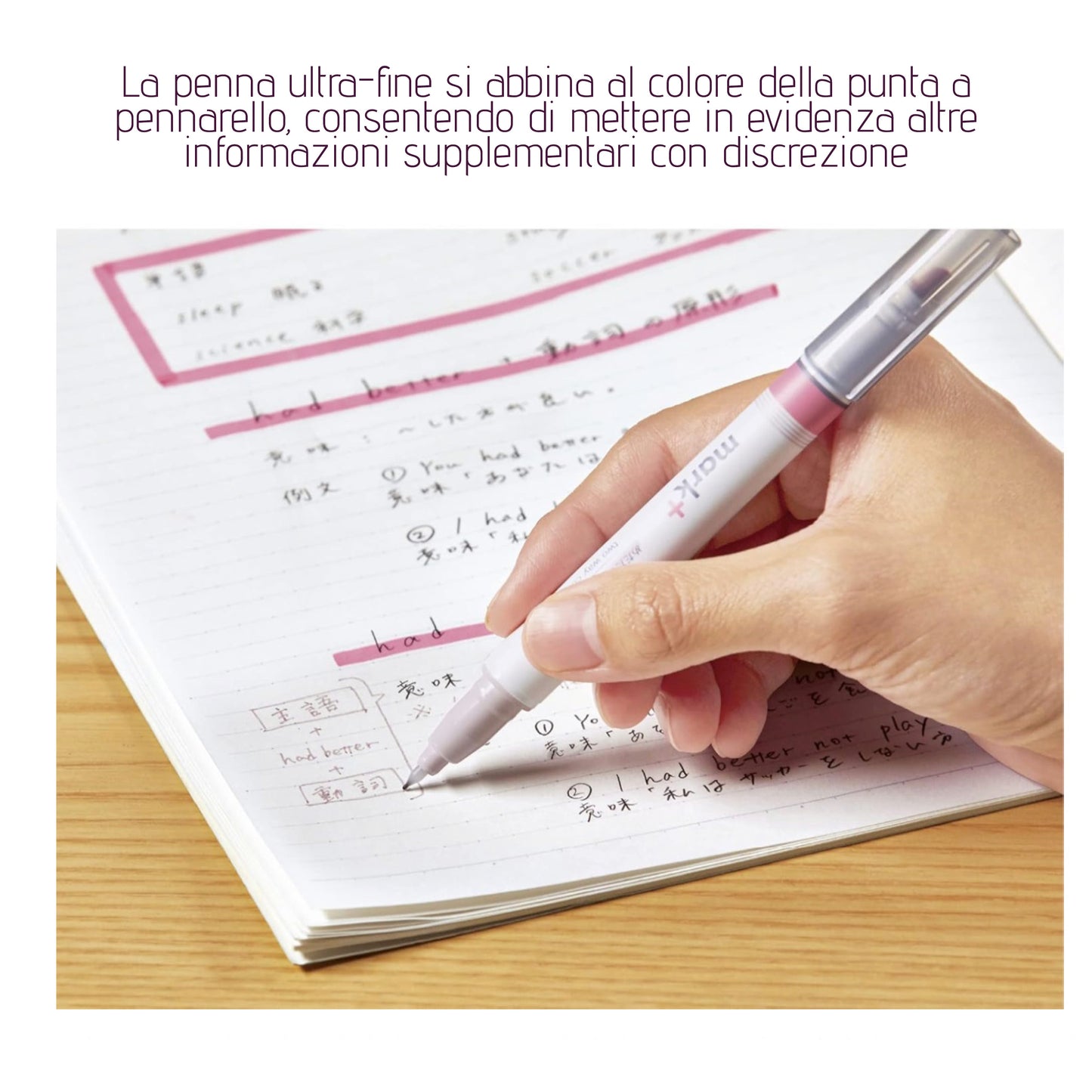 Kokuyo Mark+ 2 Way Marker - Dual Pens set da 5 (with Grey colors)
