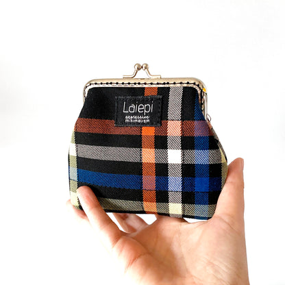 FUJY Portamonete clic-clac - Classic PLAID