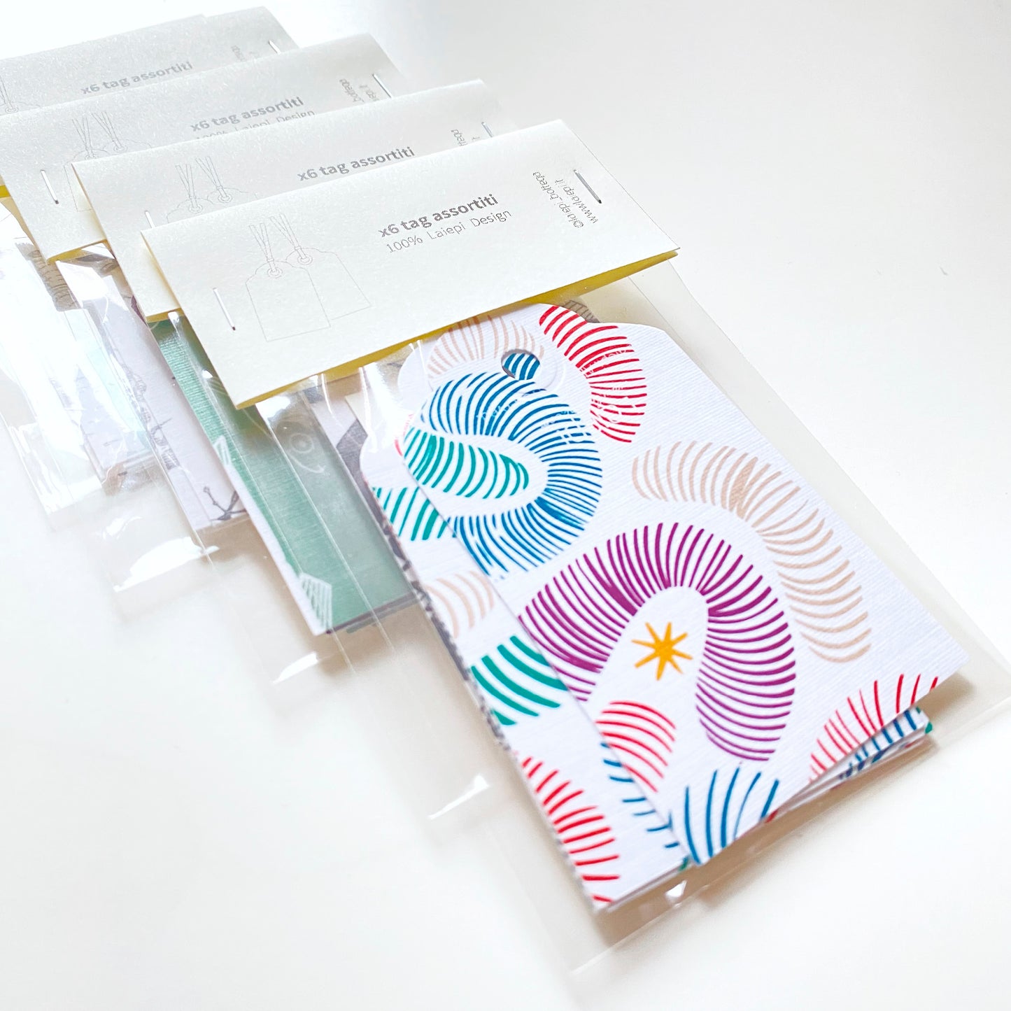 6 Gift Tags - Etichette Regalo Illustrate