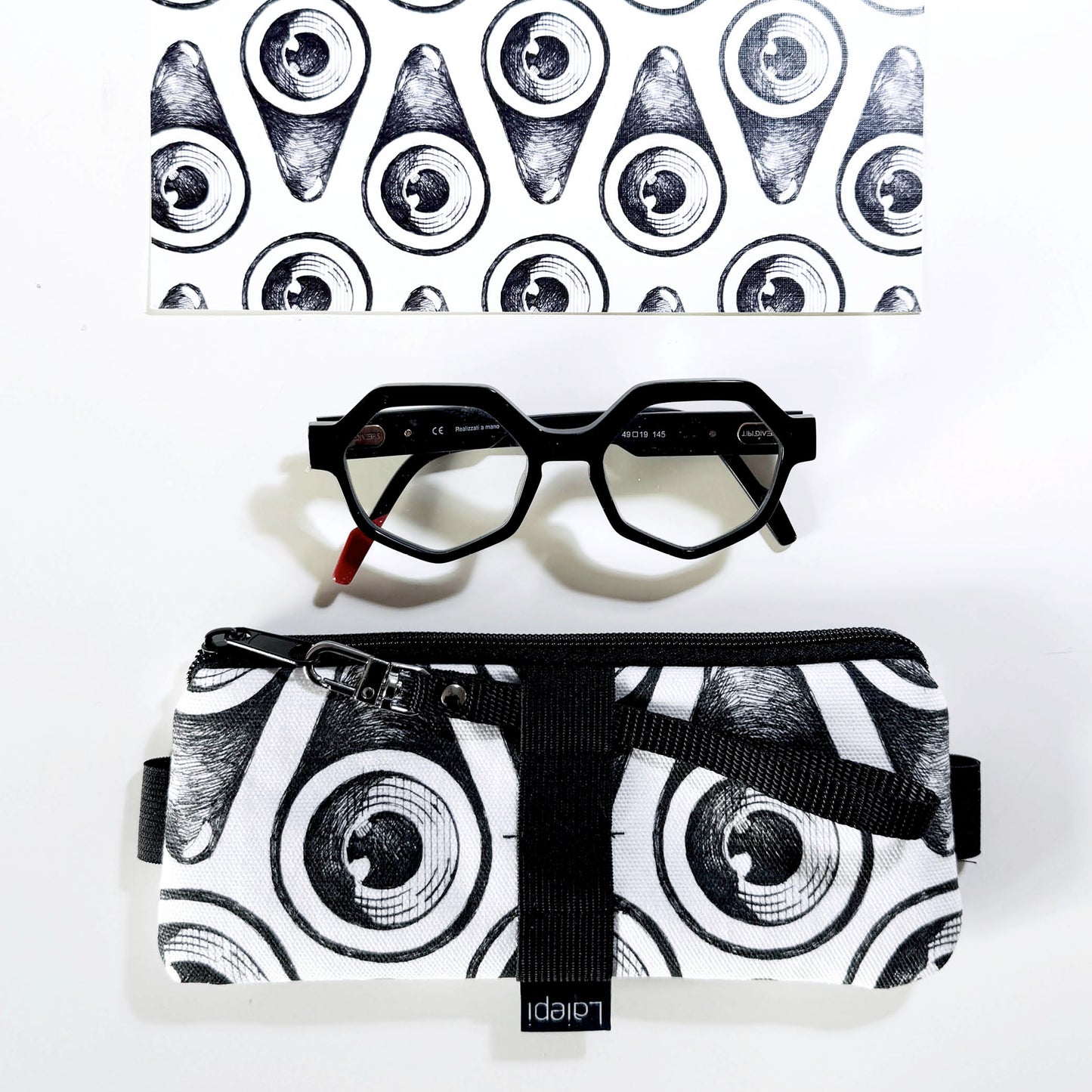 YOLDER - Astuccio con elastico in Panama EYELENS