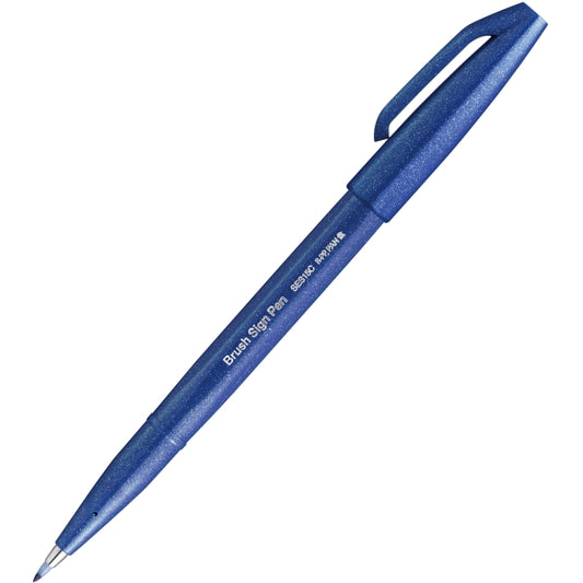 Pentel Brush Pen - BLU
