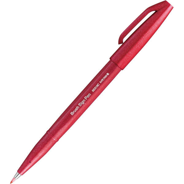 Pentel Brush Pen - ROSSO