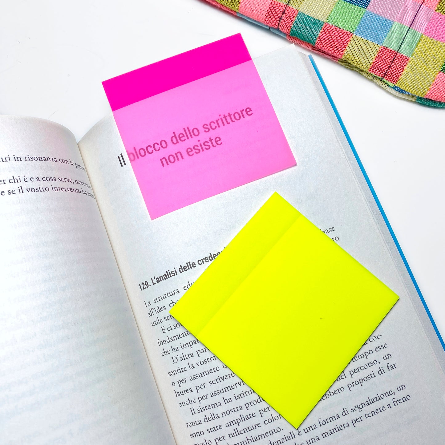 MILAN Sticky Fluo notes - PINK