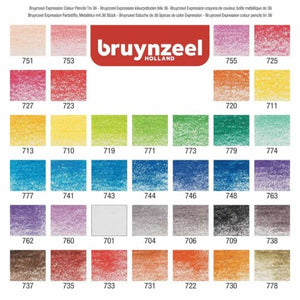BRUYNZEEL Expression - Set Matite Colorate 36
