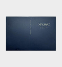 Carica l&#39;immagine nel visualizzatore di Gallery, Wrapping Paper Jacket - Navy Blue