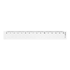 MIDORI CL Ruler 15cm Clear