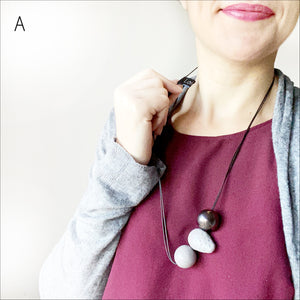 Collana in ceramica with Alisanna - Fichi d'India