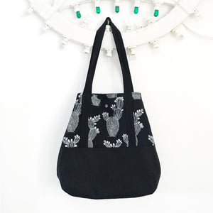 Tote bag Reversibile - FICHI D'INDIA
