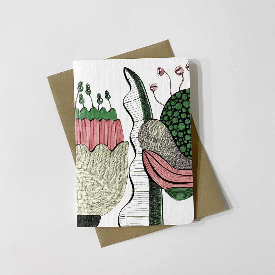 Laiepi Greeting Card - Fleurs