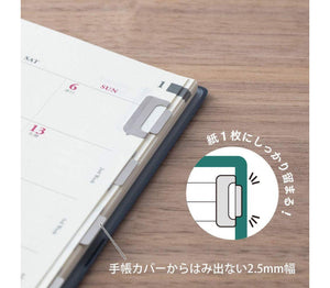 Midori INDEX Clip Silver