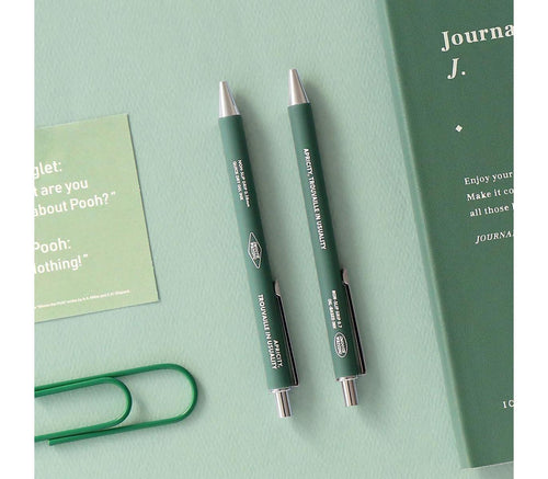 Non-Slip Smooth BALLPOINT Pen 0.7 Green