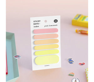 Sticky Note Index - "Pink Lemonade"