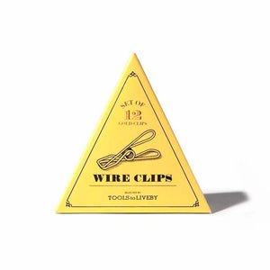TOOLS to LIVEBY - Wire Clip GOLD